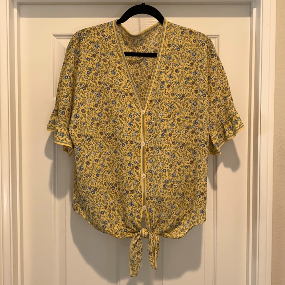 Max Studio Floral Top